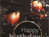 Drummer Birthday Card Birthday Card Red Drum Kit Musicroom Com