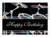 Drummer Birthday Card Happy Birthday Drum Kit Card Zazzle