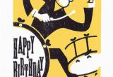 Drummer Birthday Card Happy Birthday Wishes with Drum Page 2