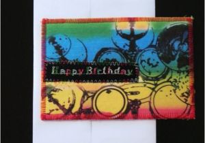 Drummer Birthday Cards Drummer Happy Birthday Card