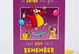 Drunk Birthday Cards Birthday Card Drunk Rooster Only 1 39
