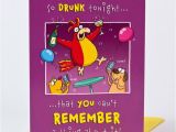 Drunk Birthday Cards Birthday Card Drunk Rooster Only 1 39