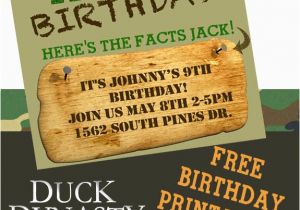 Duck Dynasty Birthday Cards 50 Luxury Duck Dynasty Birthday Cards withlovetyra Com