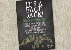 Duck Dynasty Birthday Invitations Duck Dynasty Birthday Party Invite Children 39 S Party