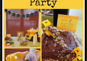 Dump Truck Birthday Party Decorations Dump Truck Birthday Party Ideas for Boys and Girls too