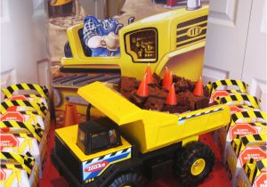 Dump Truck Birthday Party Decorations Dump Truck Cake Construction Party Ideas Supplies