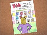 E Birthday Cards for Dad Dad Birthday Card Funny Card for Dad Hand Drawn Card for