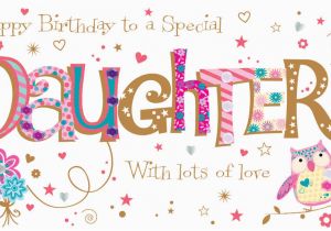 E Birthday Cards for Daughter Daughter Birthday Handmade Embellished Greeting Card