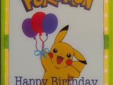 E Birthday Cards for Kids Kids Pokemon Birthday Card Homemade Kids Birthday Cards