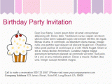 E Invites for Birthday Party Birthday Invites Email Birthday Invitations Templates