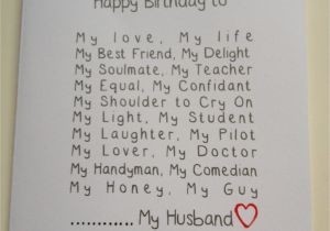 Easy Diy Birthday Gifts for Husband Handmade Husband Birthday Card Funny Adam My Love