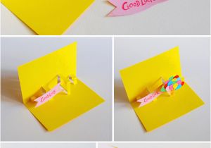 Easy Pop Up Cards for Birthdays Diy Pop Up Cards