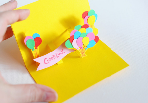 Easy Pop Up Cards for Birthdays Diy Pop Up Cards