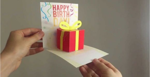 Easy Pop Up Cards for Birthdays Easy Birthday Pop Up Cards Card Design Ideas