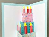 Easy Pop Up Cards for Birthdays Easy Pop Up Birthday Card Diy Red Ted Art 39 S Blog