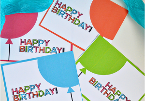 Easy Printable Birthday Cards Printable Birthday Cards From Thirty Handmade Days