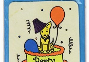Edible Dog Birthday Cards Crunchkins 1032 Edible Crunch Card Party Animal Animals