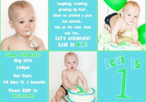 Editable 1st Birthday Invitation Card Free Download Boy First Birthday Invitation Templates