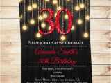 Editable 30th Birthday Invitations Instant Download Printable 30th Birthday Invitations