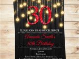 Editable 30th Birthday Invitations Instant Download Printable 30th Birthday Invitations