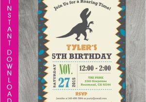 Editable Birthday Invitations Templates Free 28 Dinosaur Birthday Invitation Designs Templates Psd