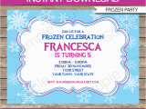 Editable Birthday Invitations Templates Free Frozen Invitation Template Diy Editable Frozen Invitations