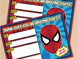 Editable Spiderman Birthday Invitation Free Printable Spider Man Birthday Invitation