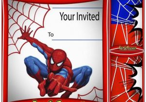 Editable Spiderman Birthday Invitation Free Spiderman Birthday Invitation Printable