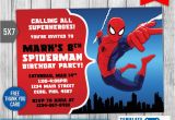 Editable Spiderman Birthday Invitation Tips Easy Free Editable Spiderman Birthday Invitation New