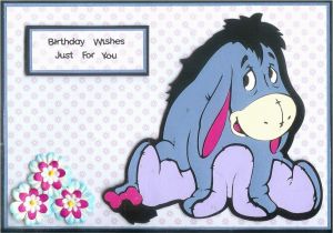 Eeyore Birthday Card Birthday Wishes Eeyore Pinterest