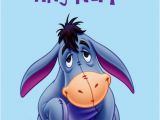 Eeyore Birthday Card Eeyore Birthday Quotes Quotesgram