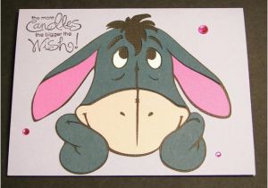 Eeyore Birthday Card Eeyore Happy Birthday Card