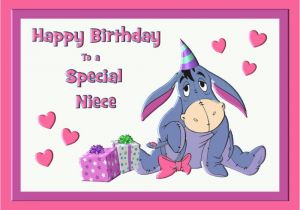 Eeyore Birthday Card Eeyore Personalised A5 Birthday Card Daughter Niece