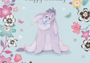 Eeyore Birthday Card Happy Birthday Eeyore Pinterest