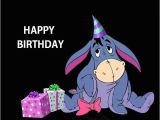 Eeyore Birthday Card Happy Birthday Wishes with Eeyore