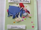 Eeyore Birthday Card Winnie the Pooh Birthday Card Eeyore by Designsbykatievcraft
