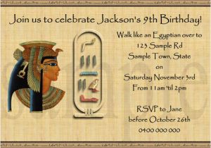 Egyptian Birthday Invitations 17 Best Images About Egypt Birthday On Pinterest Jewels