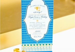 Egyptian Birthday Invitations Egyptian Party Printable 4×8 Invitation