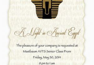 Egyptian Birthday Invitations Egyptian Prom Invitation 2 Egyptian Egyptian Party and