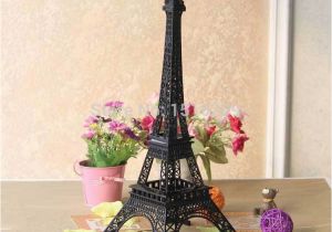 Eiffel tower Birthday Decorations 25cm Black Coloured Eiffel tower Unique Party Supplies