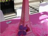 Eiffel tower Birthday Decorations Eiffel tower Centerpiece Tiny oranges Oc Mom Blog