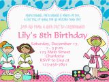 Eighth Birthday Invitation Wording 8th Birthday Party Invitation Wording Dolanpedia