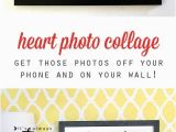 Electronic Birthday Gifts for Boyfriend Diy Heart Shaped Photo Collage for Instagram Polaroid