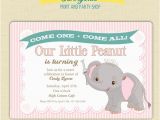 Elephant Birthday Invitation Template Birthday Invitation Templates Elephant Birthday