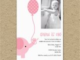 Elephant Birthday Invitation Template Birthday Invitation Templates Elephant Birthday