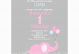Elephant Birthday Invitation Template Elephant Birthday Invitations Elephant Birthday