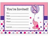 Elephant Birthday Invitation Template Elephant Birthday Invitations Ideas Bagvania Free