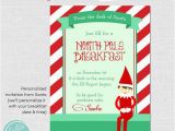 Elf On the Shelf Birthday Invitation Instant Download Santa 39 S Magical Christmas Elf Invitation