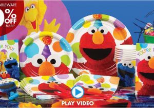 Elmo 1st Birthday Party Decorations A Simply Unforgetable Party Shop