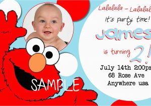 Elmo 1st Birthday Party Invitations 9 Best Images Of Elmo First Birthday Printable Elmo